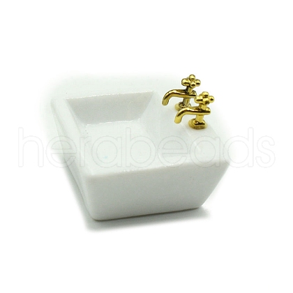 Mini Ceramic Wash Basin Sink PW-WGF3ADA-01-1