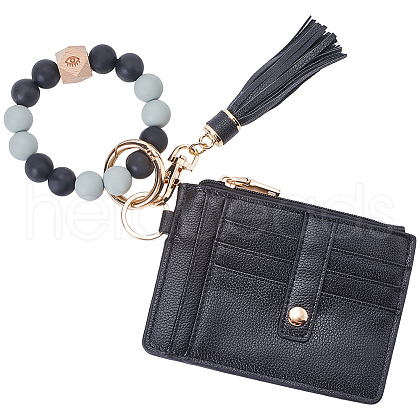 Rectangle Imitation Leather Coin Bags AJEW-WH20011-25A-1