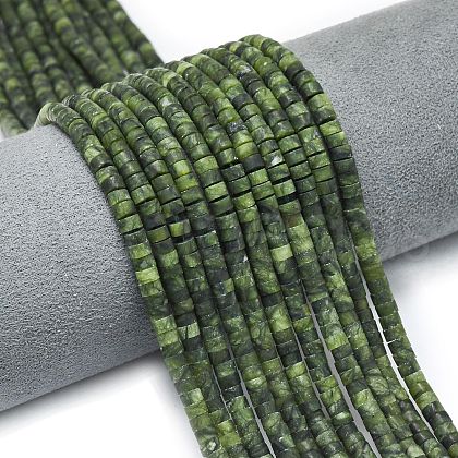 Natural Chinese Southern Jade Beads Strands G-P575-B04-4x2mm-1