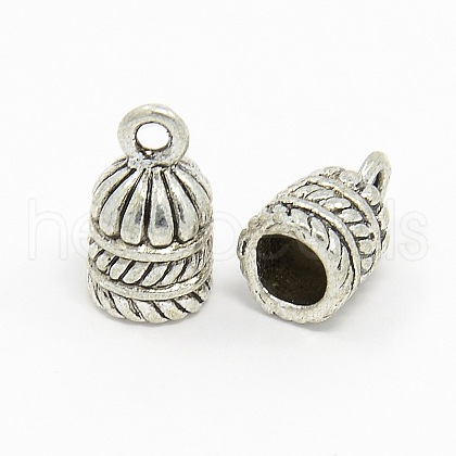 Tibetan Silver Cord Ends AB701Y-1