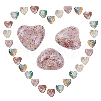 SUNNYCLUE Natural Indian Agate Beads Strands G-SC0002-09I-1