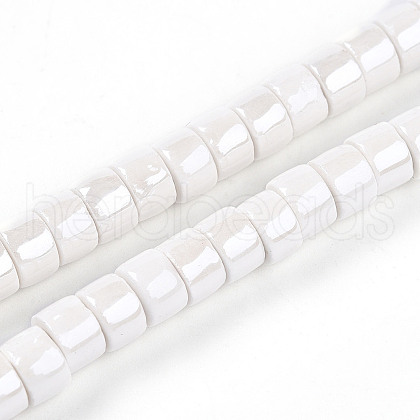 Handmade Porcelain Bead Strands PORC-N007-22-02-1