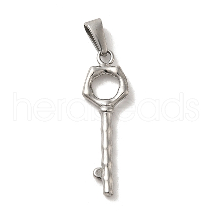 Non-Tarnish 304 Stainless Steel Pendants STAS-B053-21P-1