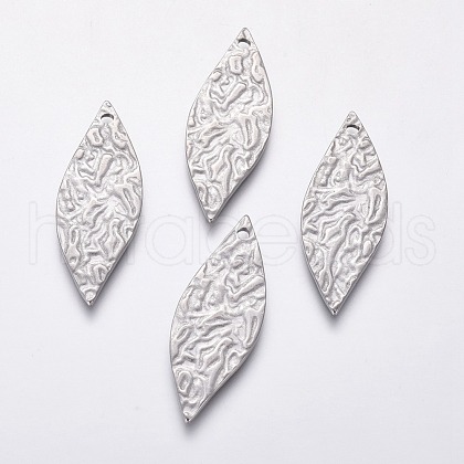 304 Stainless Steel Pendants STAS-F230-14P-1