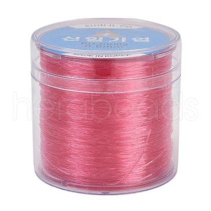 Korean Round Crystal Elastic Stretch Thread EW-Z002-02C-0.6mm-1