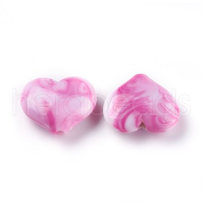 Acrylic Imitation Gemstone Beads MACR-E205-09H-1