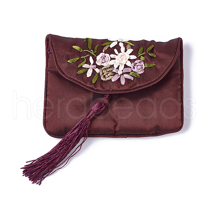 Embroidery Cloth Zip Pouches ABAG-O002A-09-1