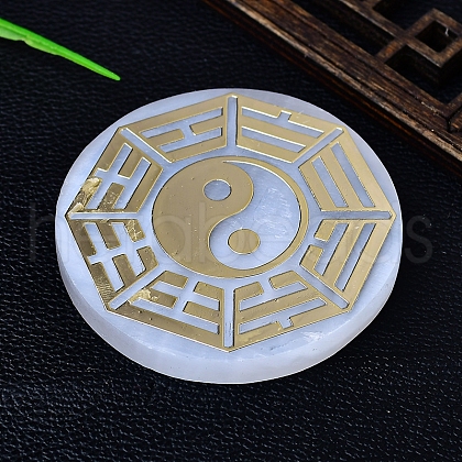 Natural Moroccan Gesso Cup Mat Sculpture Display Decorations PW-WG801DC-02-1
