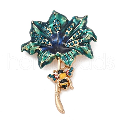 Flower Enamel Pins JEWB-D304-02G-B-1
