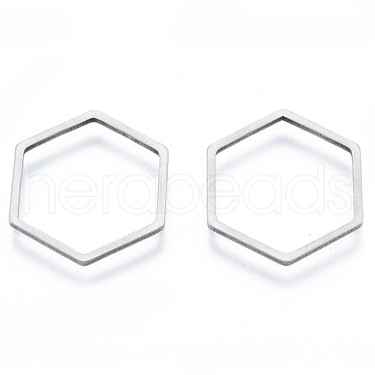 Non-Tarnish 201 Stainless Steel Linking Rings STAS-N090-T13-1-1