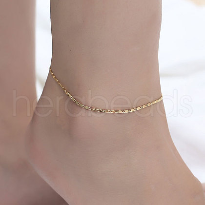 Alloy Link Chain Anklets for Women WG9D3CE-01-1