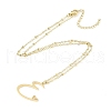 304 Stainless Steel Pendant Necklaces NJEW-H029-02G-E-2