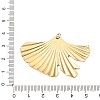 304 Stainless Steel Pendants STAS-P395-02B-G-3