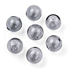 Transparent Blow High Borosilicate Glass Globe Beads GLAA-T003-09G-3