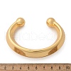 304 Stainless Steel Cuff Bangles BJEW-S161-02G-5
