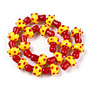 Handmade Lampwork Beads Strands X1-LAMP-N024-09I-3
