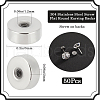 Beebeecraft 50Pcs 304 Stainless Steel Ear Nuts STAS-BBC0005-86B-2