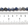 Natural Blue Spot Stone Beads Strands G-K382-A12-02-5