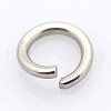Tarnish Resistant 304 Stainless Steel Open Jump Rings STAS-E066-08-7mm-1