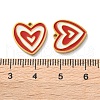 Ion Plating(IP) 304 Stainless Steel Enamel Charms STAS-M102-09G-3
