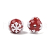 Christmas Theme Hand Drawn Acrylic with Enamel Beads MACR-C006-01C-2
