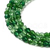 Transparent Glass Beads Strands X-GLAA-H027-01G-4