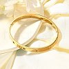 304 Stainless Steel Bangles BJEW-P192-13G-1