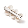 Cowrie Shell Shape Iron Flat Alligator Hair Clips PHAR-JH00125-4