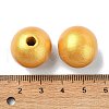 Wood Large Hole European Beads WOOD-D027-01F-3