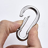 Tarnish Resistant 304 Stainless Steel Rock Climbing Carabiners X-STAS-N087-24B-01-3