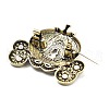 Pumpkin Carriage Enamel Pins JEWB-P046-03AG-01-2