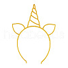 Cute Unicorn Plastic Head Bands OHAR-PW0001-160C-1