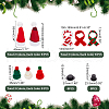 ARRICRAFT 80Pcs 10 Style Christmas Theme Wine Bottle Cover Sets AJEW-AR0001-65-2
