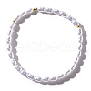 Fashionable Plastic Imitation Pearl Beads Stretch Bracelets for Women Girls Gift JG2705-1