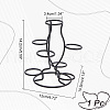 7-Slot Iron Easter Egg Display Stands ODIS-WH0058-21A-EB-2