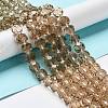 Transparent Glass Bead Strands X-GLAA-G013-10mm-90-8
