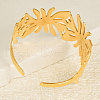 Europe and America Style 304 Stainless Steel Cuff Bangles for women JS5877-2-2