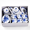 5Pcs Porcelain Tea Set Display Decorations CF472Y-01-3