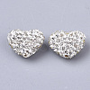 Polymer Clay Rhinestone Beads RB-S055-26A-03-2