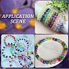SOFPLATE Thanksgiving Day Themed Transparent Acrylic Beads MACR-SP0001-32B-6