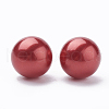 Eco-Friendly Plastic Imitation Pearl Beads X-MACR-S277-8mm-C23-3