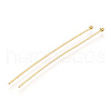 Brass Ball Head Pins KK-G331-10-0.8x50-4