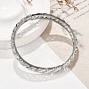 Brass Hinged Bangles for Women BJEW-D313-01P-5
