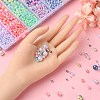 Rainbow ABS Plastic Imitation Pearl Beads OACR-YW0001-79-5