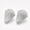 Non-Tarnish 304 Stainless Steel Stud Earring Findings STAS-T045-20P-2