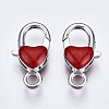 Alloy Enamel Lobster Claw Clasps PALLOY-Q441-031B-RS-3