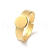Adjustable 304 Stainless Steel Finger Rings Components STAS-F149-21G-A-1
