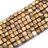 Natural Picture Jasper Beads Strands G-K310-B14-1