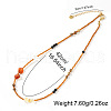 Natural Agate Bead Necklace for Women IO4742-5