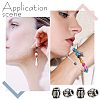 100Pcs Barrel Tibetan Style Alloy Spacer Beads TIBEB-LP0001-04-4